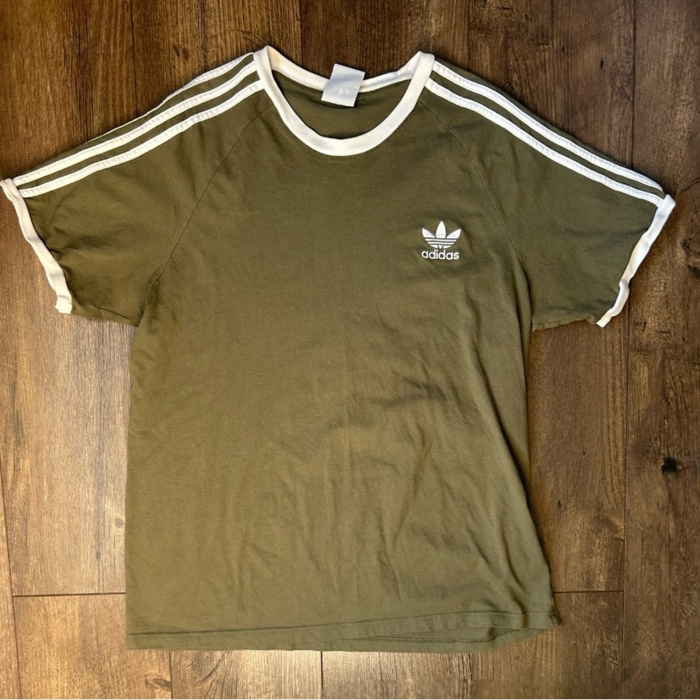 Adidas Olive Green T-Shirt